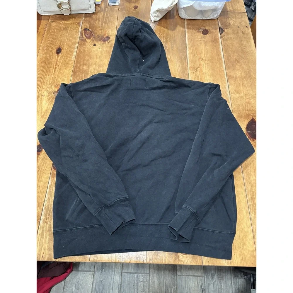 Nike Jordan Jumpman AIR Hoodie Men's Size M Black Colorful Logo Standard Fit